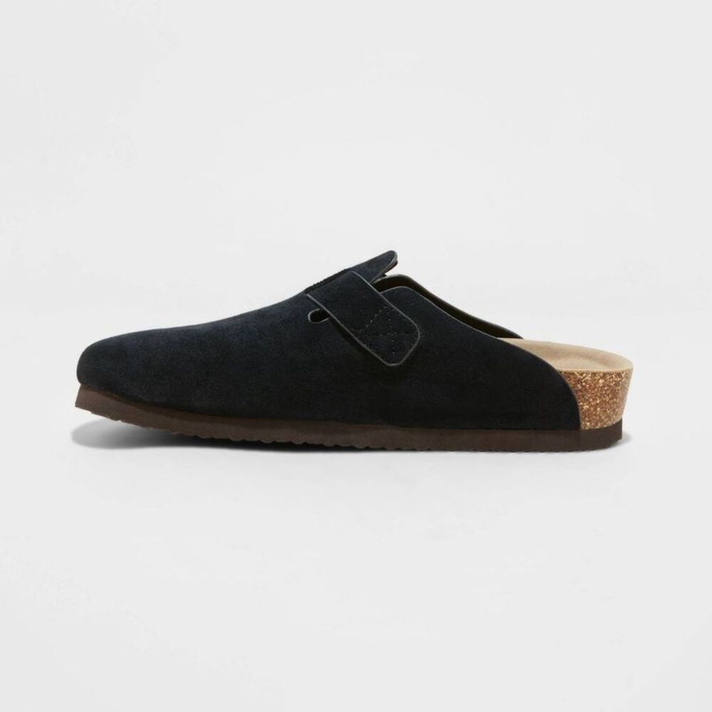 Women's Betsy Clog Mule Flats - Universal Thread Black 5.5 - Picture 2 of 4